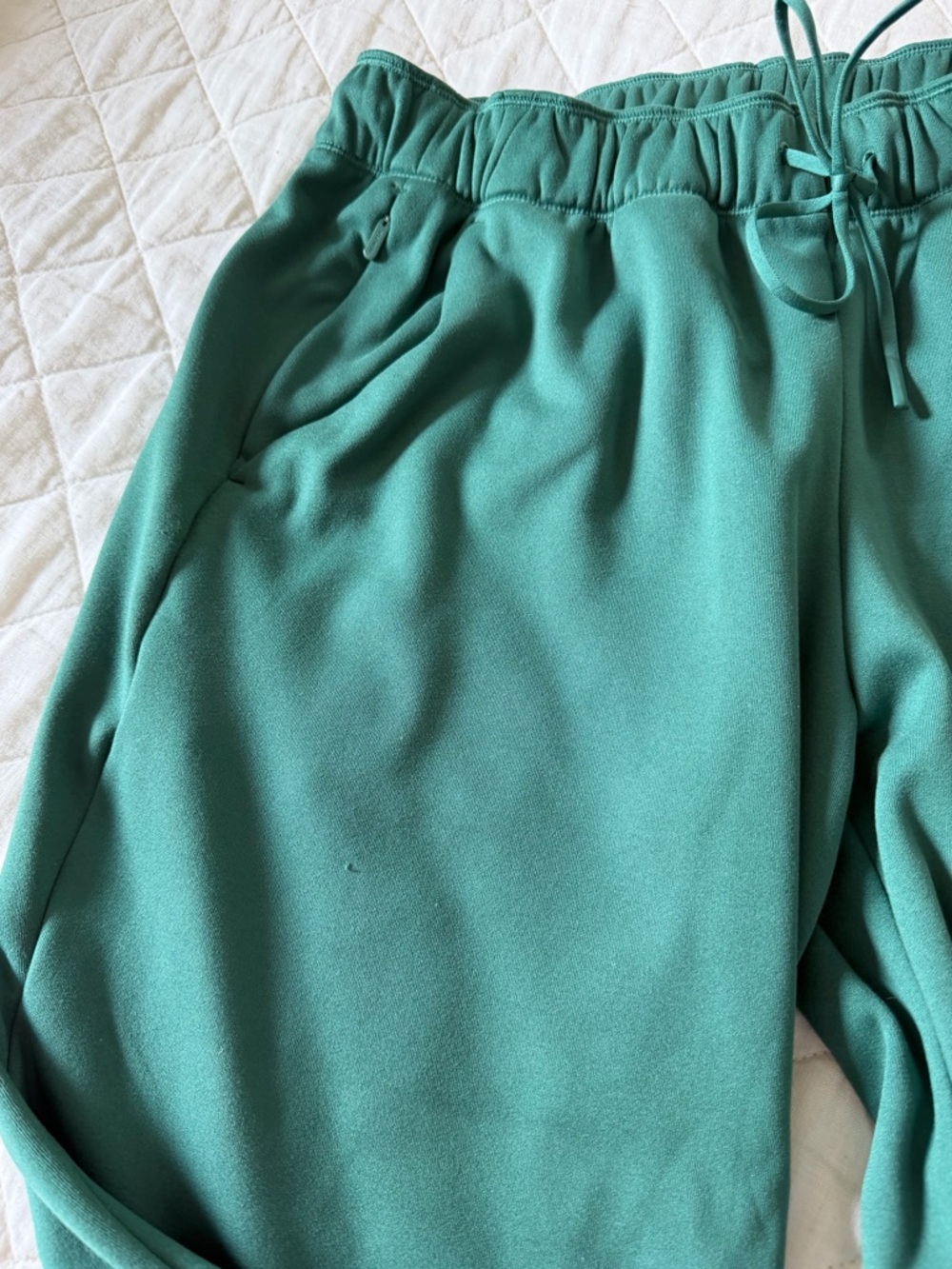 Athleta Trillium green Unstoppable Elastic Waist Joggers EUC - Picture 7 of 7